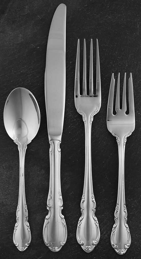 Wimberly (Stainless) 4 Piece Place Setting by RSVP Flatware-1