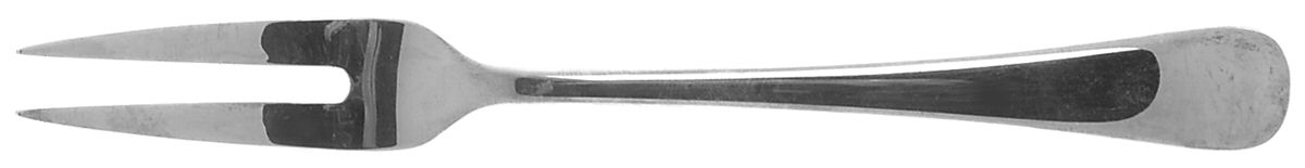 RBB8 (Silverplate) Small 2-Tine Cold Meat Serving Fork by Robbe & Berking-1
