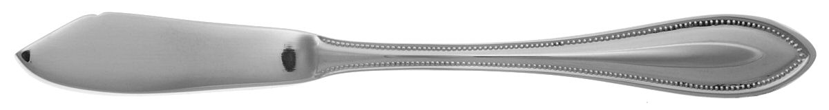 RXV5 (Stainless) Flat Handle Master Butter Knife by RSVP Flatware-1