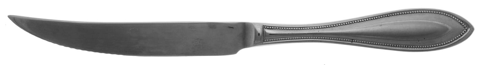 RXV5 (Stainless) Individual Solid Handle Steak Knife by RSVP Flatware-1