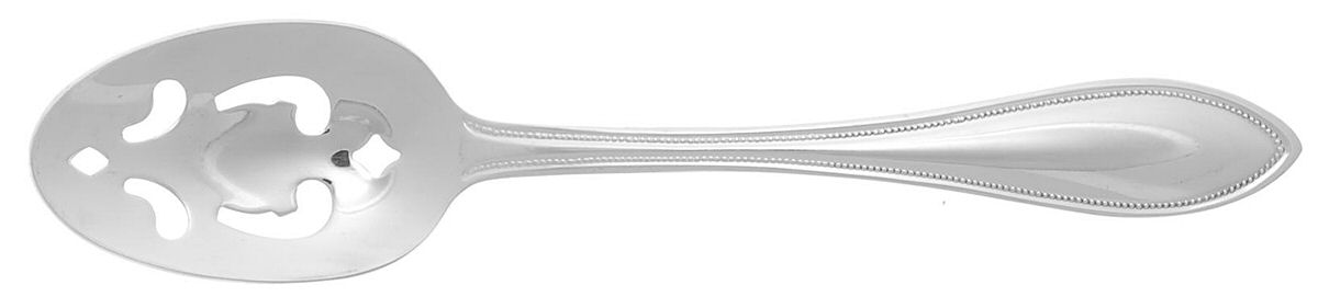 RXV5 (Stainless) Pierced Tablespoon (Serving Spoon) by RSVP Flatware-1