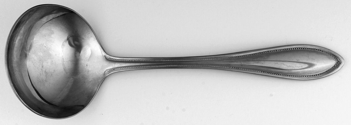 RXV5 (Stainless) Solid Gravy Ladle by RSVP Flatware-1