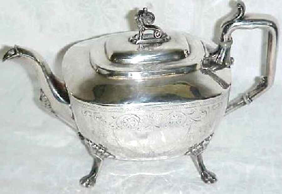2408 (Silverplate, Hollowware) Teapot by Reed & Barton-1