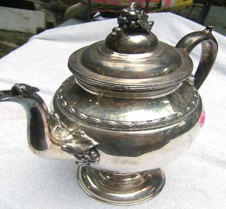 1950-1 (Silverplate, Hollowware) Teapot by Reed & Barton-1
