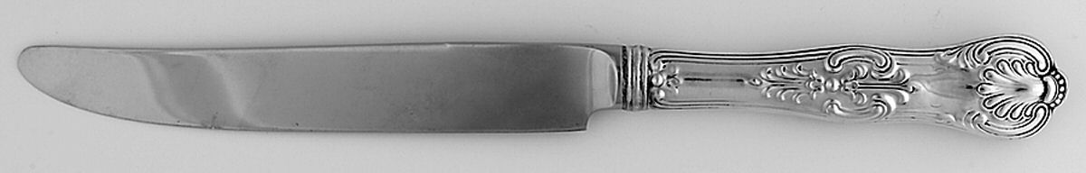 RDS166 (Sterling) Monogram New French Hollow Knife by Reed & Barton-1