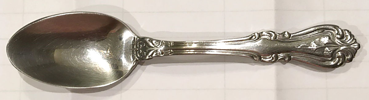 Tubor Lily (Stainless) Teaspoon by Reed & Barton-1