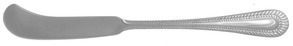 Wickham-Aldridge (Stainless) Flat Handle Butter Spreader by RSVP Flatware-1