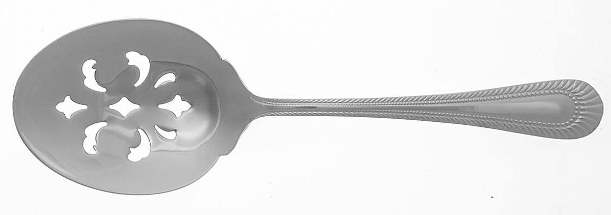Wickham-Aldridge (Stainless) Pierced Berry/Casserole Spoon by RSVP Flatware-1