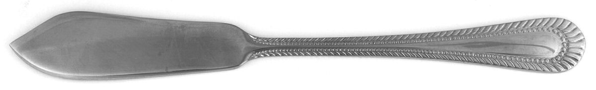 Wickham-Aldridge (Stainless) Flat Handle Master Butter Knife by RSVP Flatware-1