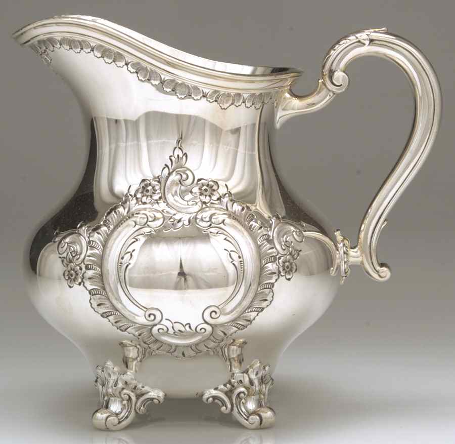 Regent-Chased (5600C2, Silverplate, Hollowware) Silverplate Water Pitcher by Reed & Barton-1
