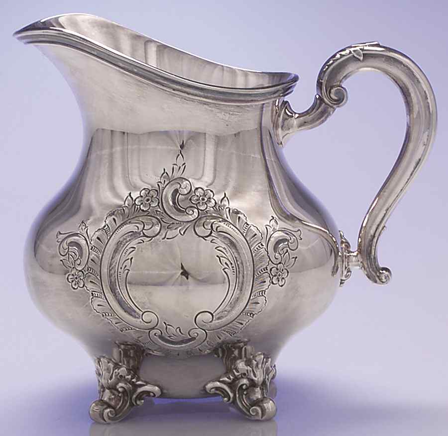 Regent-Chased (5600C3, Silverplate, Hollowware) Silverplate Water Pitcher by Reed & Barton-1