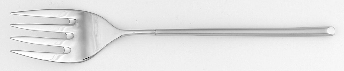 Willow (Stainless) Solid Serving Fork by Retroneu-1