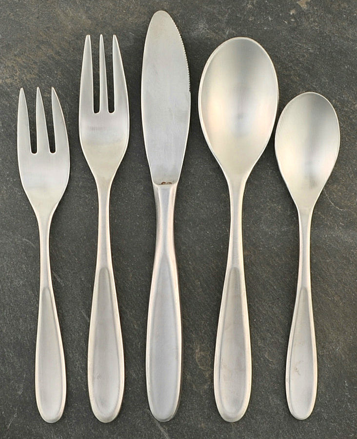 Tivoli (Stainless) 5 Piece Place Setting by Retroneu-1