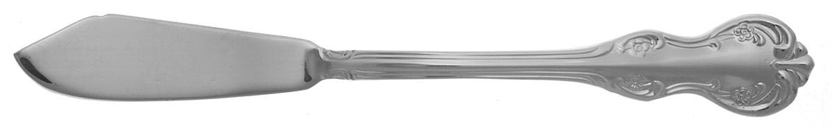 Bradberry (Stainless) Flat Handle Master Butter Knife by RSVP Flatware-1