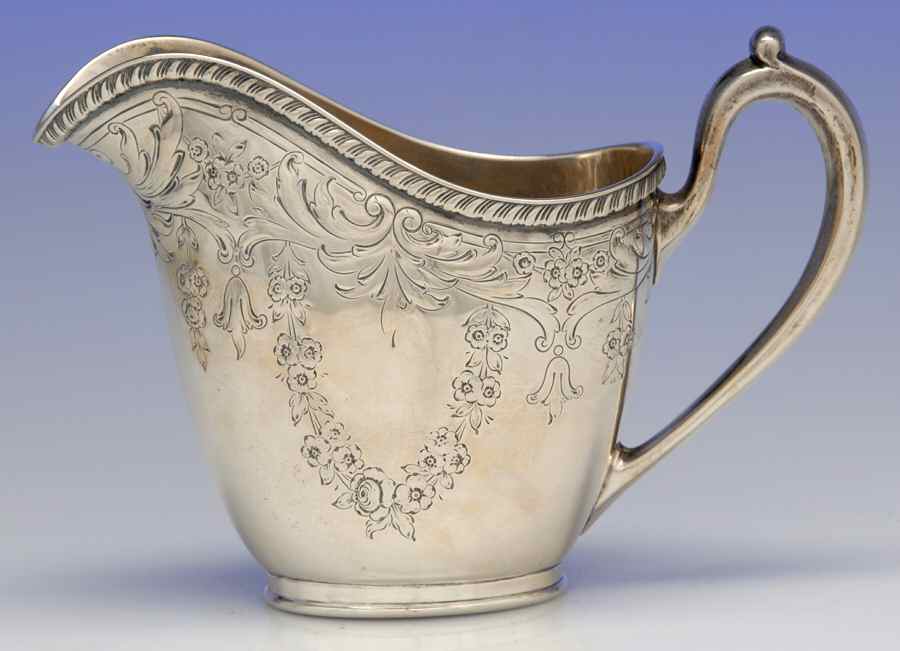 J22 (Sterling, Hollowware) Creamer by Reed & Barton-1