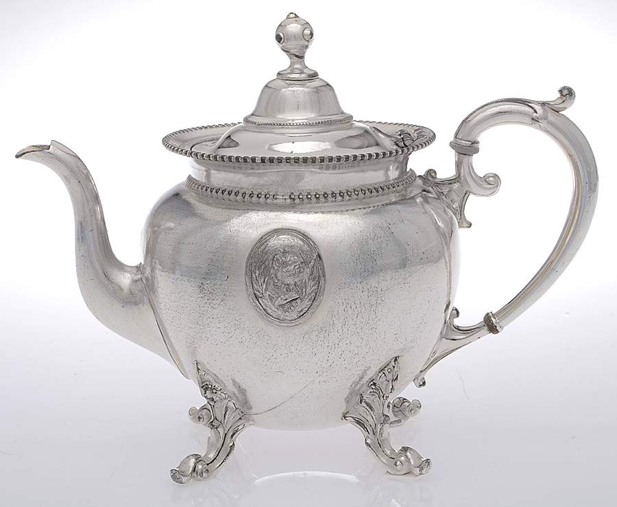 2050 (Silverplate, Hollowware) Teapot by Reed & Barton-1