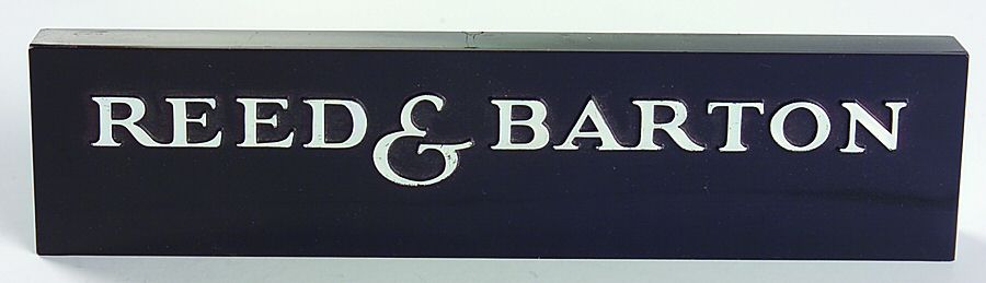 Advertising Signs Plastic Advertising Sign by Reed & Barton-1