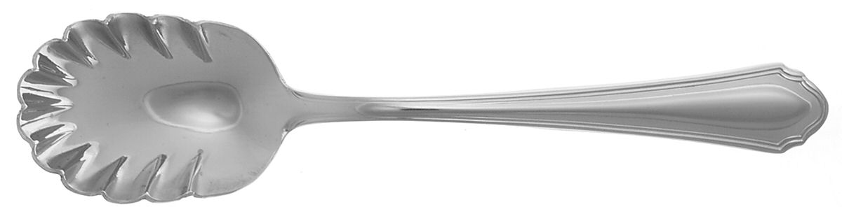 Canter Place (Stainless) Sugar Shell Spoon by Reed & Barton-1