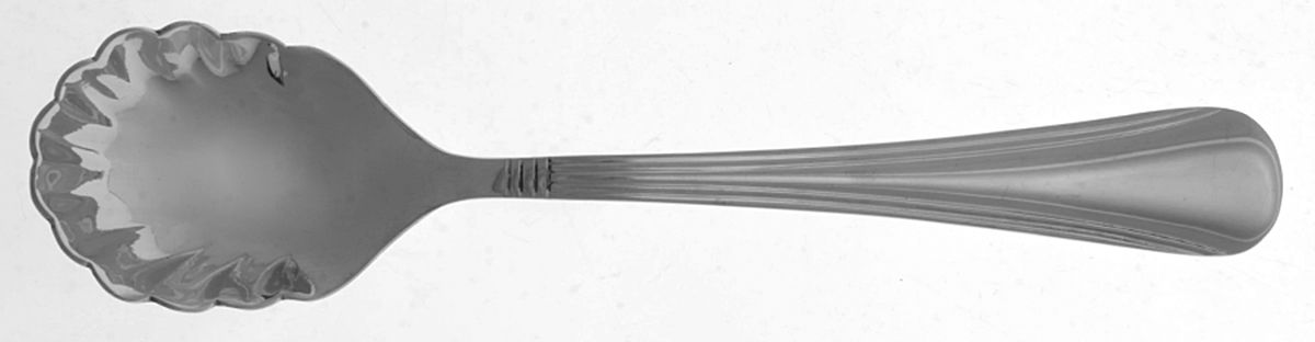 Woodrow (Stainless) Sugar Shell Spoon by Reed & Barton-1