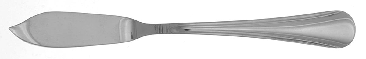 Woodrow (Stainless) Flat Handle Master Butter Knife by Reed & Barton-1