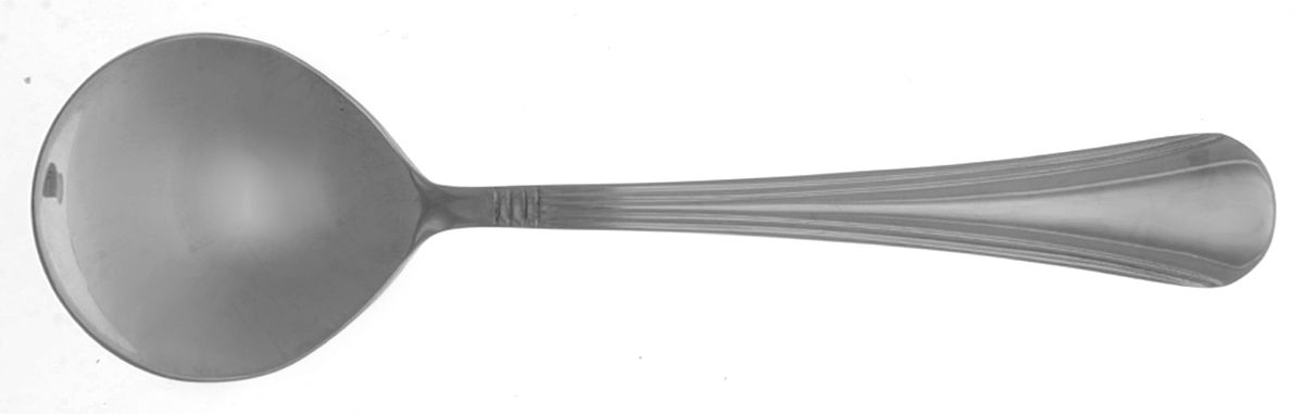 Woodrow (Stainless) Round Bowl Soup Spoon (Cream Soup) by Reed & Barton-1