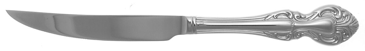 Kings Park (Stainless) Individual Solid Handle Steak Knife by Reed & Barton-1