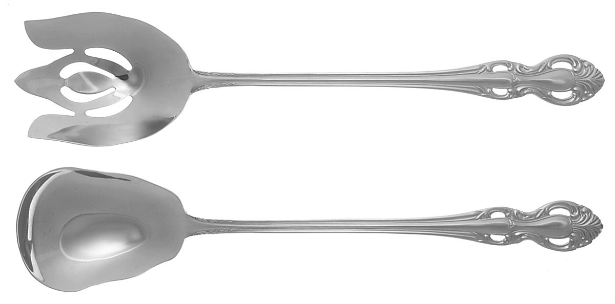 Kings Park (Stainless) Large Solid Serving Set by Reed & Barton-1