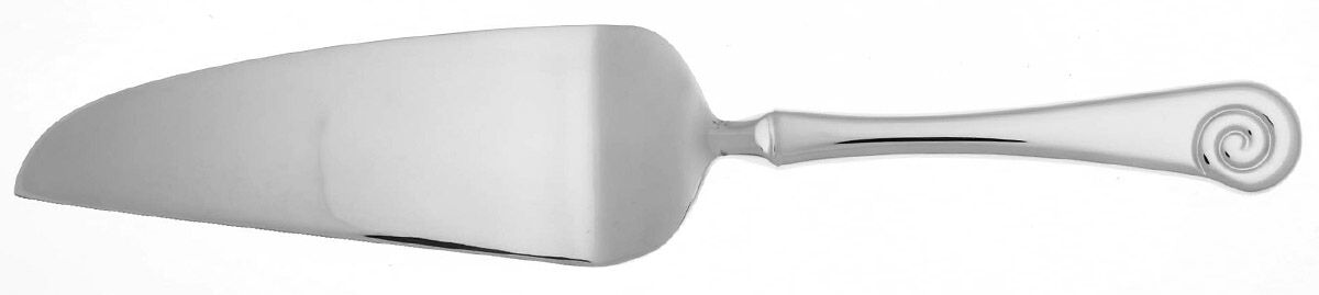 Ammonite Bright (Stainless) Pie and Cake Server with Stainless Blade HC by Robert Welch-1