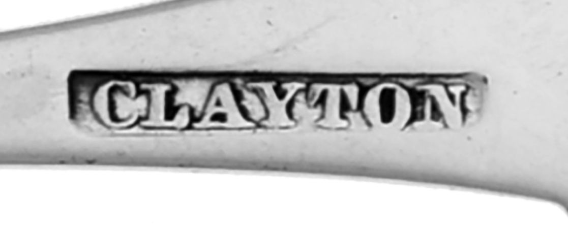 Coin Silver Flatware Teaspoon by Richard Clayton-3