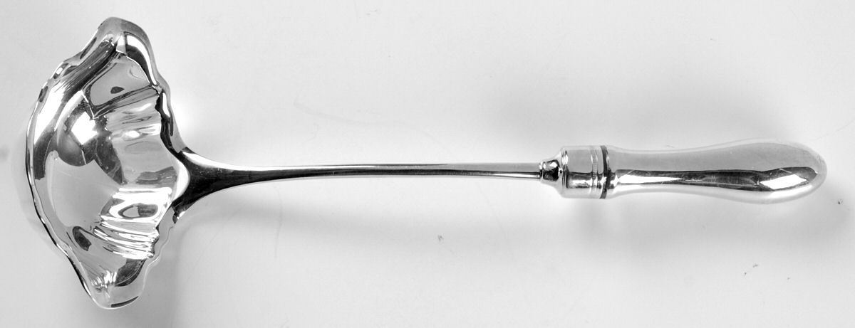 12 (Silverplate) Punch Ladle with Silverplate Bowl by Reed & Barton-1