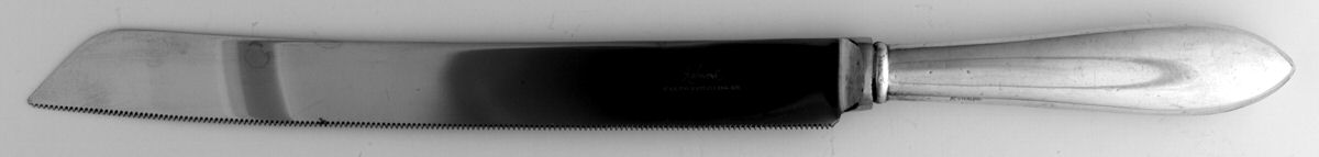 RAM5 (Sterling) Cake Knife with Stainless Blade by Raimond-1