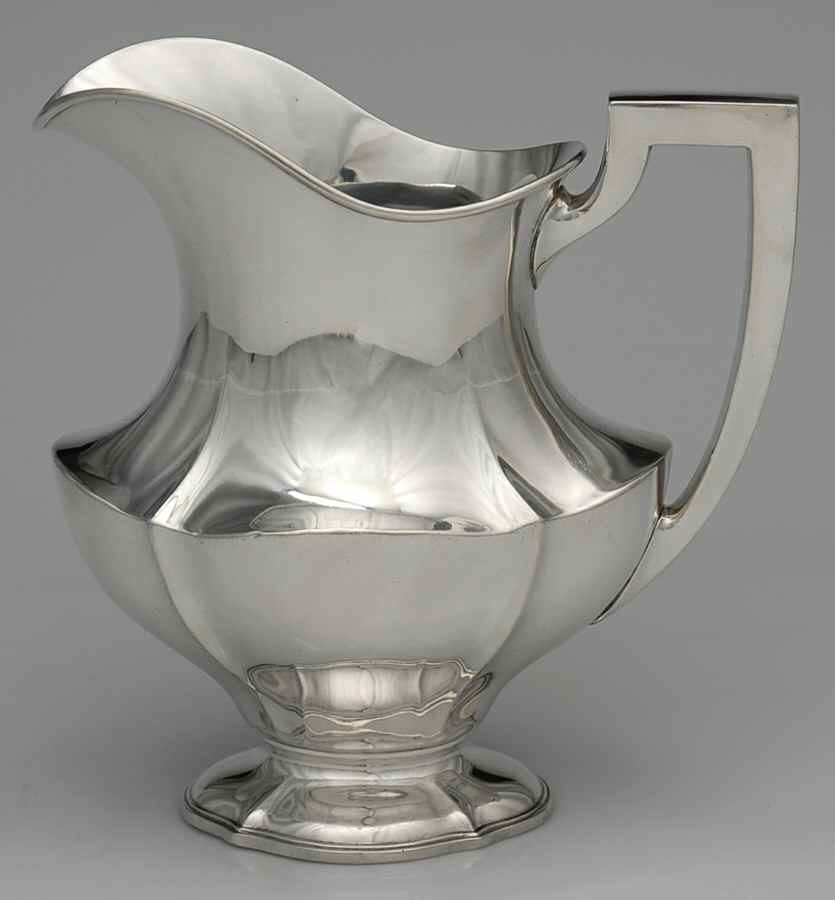 675 (Sterling, Hollowware) Sterling Water Pitcher by Reed & Barton-1