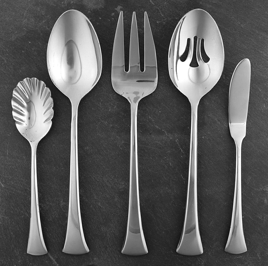 Tyler (Stainless) 5 Piece Hostess Set by Reed & Barton-1