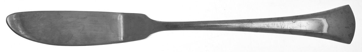 Tyler (Stainless) Flat Handle Master Butter Knife by Reed & Barton-1