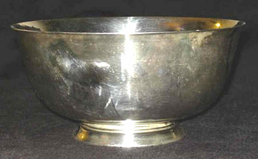 184 (Silverplate, Hollowware) 8" Paul Revere Bowl by Reed & Barton-1