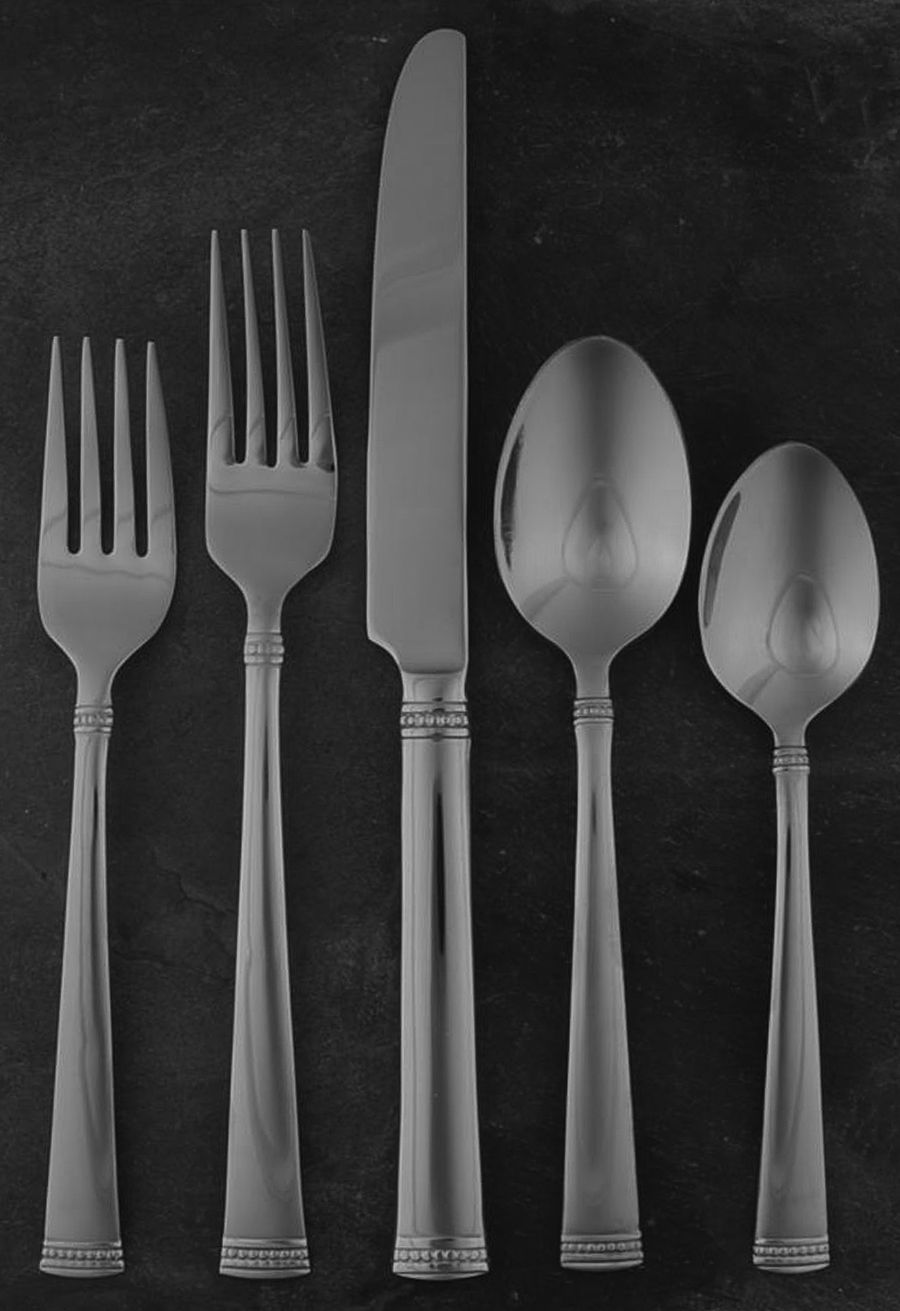 Imperial Bead (Stainless) 5 Piece Place Setting by Reed & Barton-1