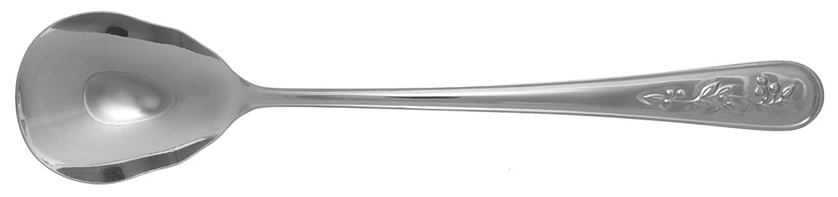 Berry Vine (Stainless) Large Solid Serving Spoon by Reed & Barton-1