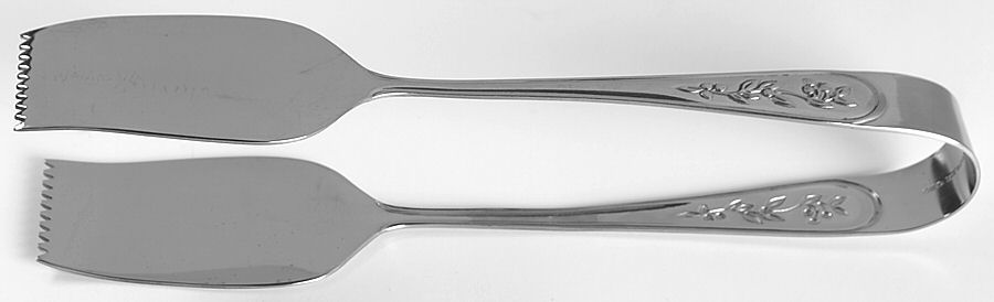 Berry Vine (Stainless) 1-Piece Salad Tongs by Reed & Barton-1