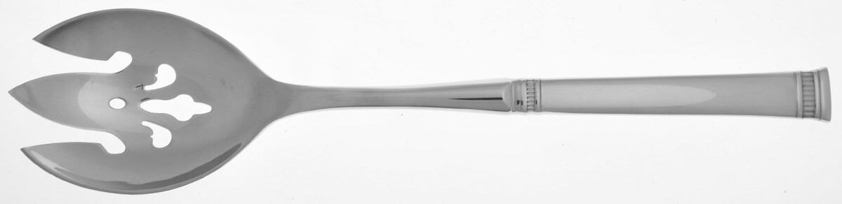 Winthrop (Stainless) Salad Serving Fork with Stainless Prongs HC by Reed & Barton-1