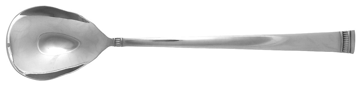 Winthrop (Stainless) Large Solid Serving Spoon by Reed & Barton-1