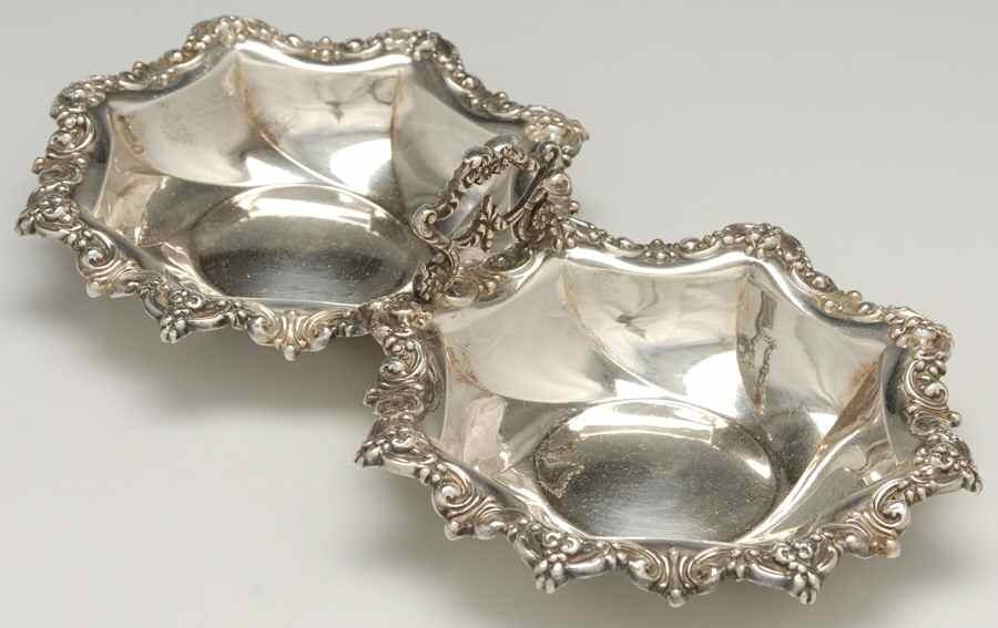 X512A (Sterling, Hollowware) 2 Part Handled Bon Bon by Reed & Barton-1