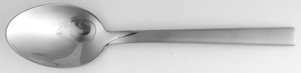 Daria (Stainless, Satin Handle) Place/Oval Soup Spoon by Reed & Barton-1