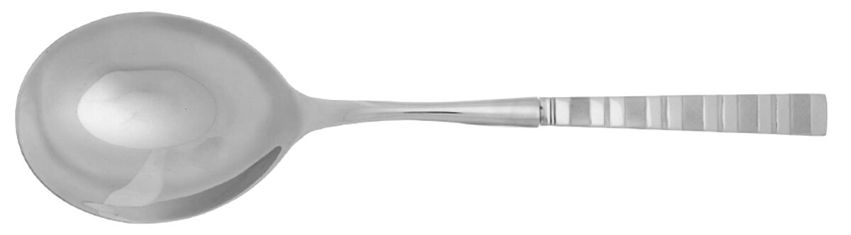 Pierson (Stainless) Casserole Spoon with Smooth Stainless Bowl HC by Reed & Barton-1