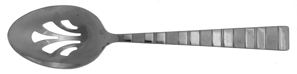 Pierson (Stainless) Pierced Tablespoon (Serving Spoon) by Reed & Barton-1