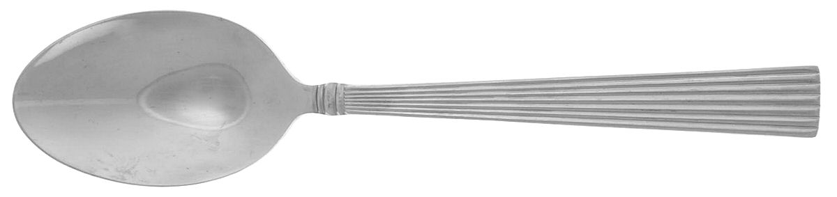 Silver Strands (Stainless) Place/Oval Soup Spoon by Reed & Barton-1