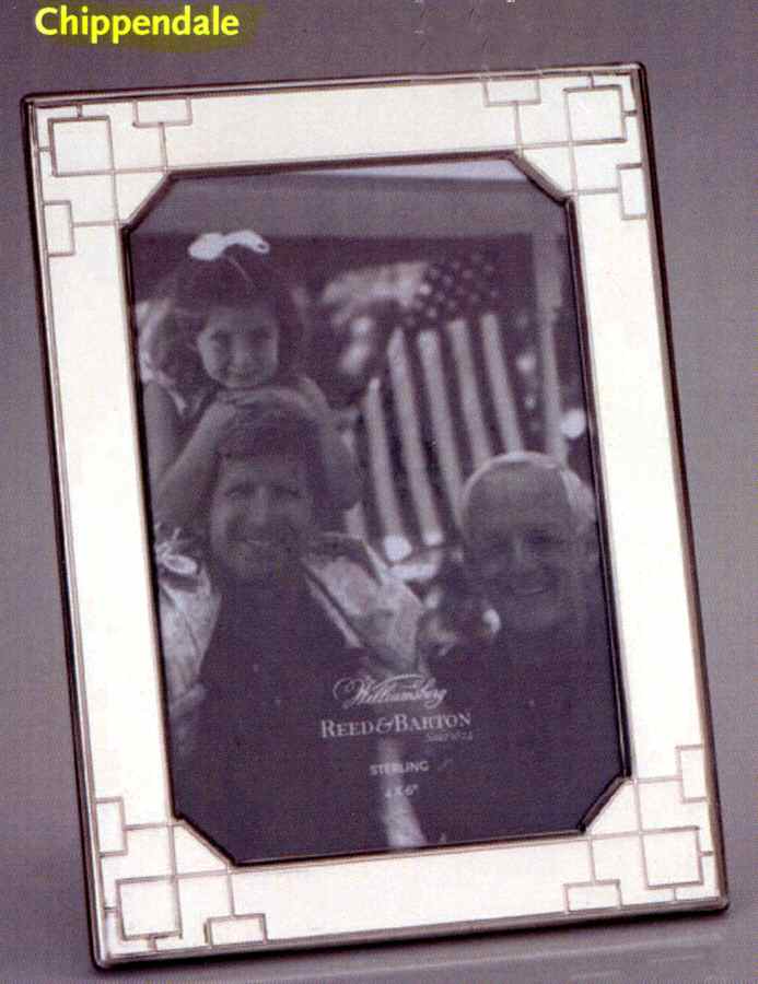 Williamsburg Frame Collection Frame-Holds 5" X 7" Picture by Reed & Barton-1