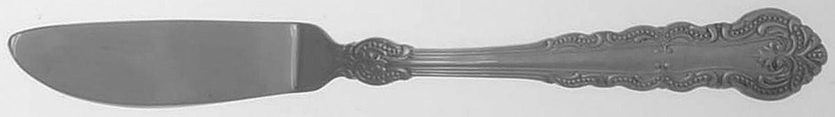 Richmond Hill (Stainless) Flat Handle Master Butter Knife by Reed & Barton-1