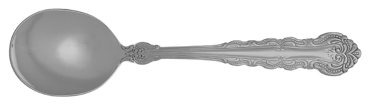 Richmond Hill (Stainless) Round Bowl Soup Spoon (Cream Soup) HC by Reed & Barton-1
