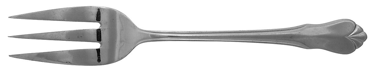 R1V2 (Stainless) Medium Solid Cold Meat Serving Fork by Reva-1
