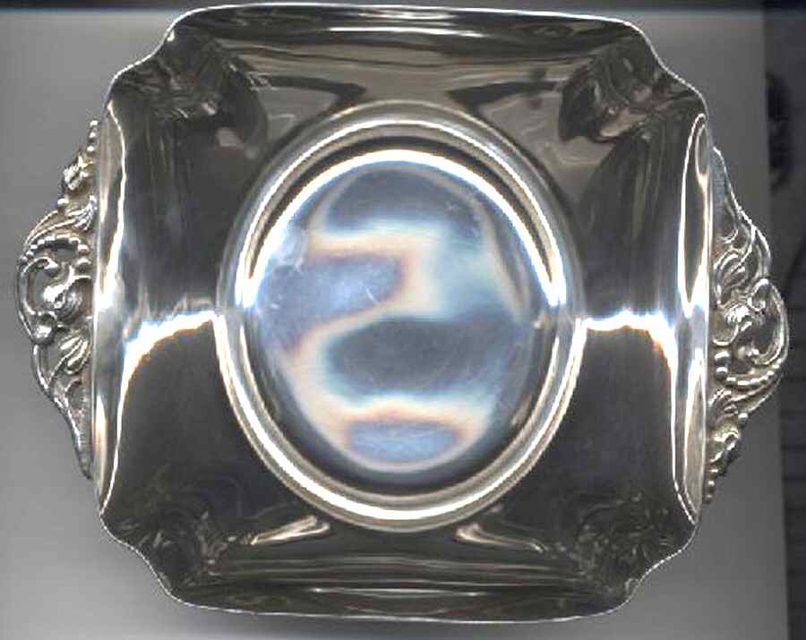 X345 (Sterling, Hollowware) Sterling Bon Bon Bowl by Reed & Barton-1